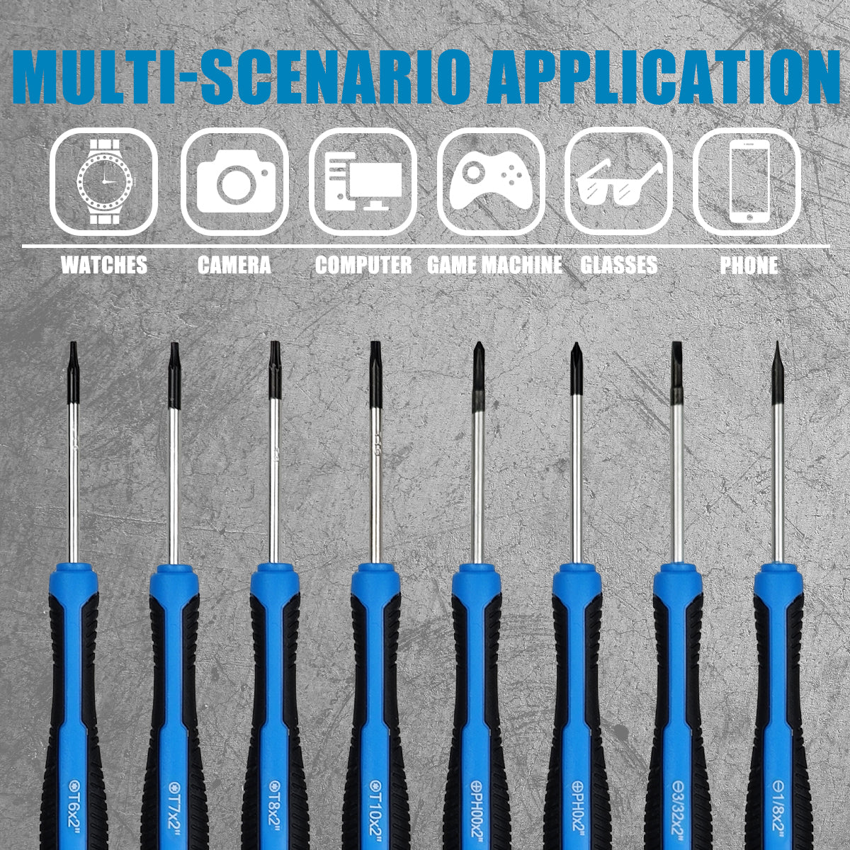 One Hundred-Piece Screwdriver Set