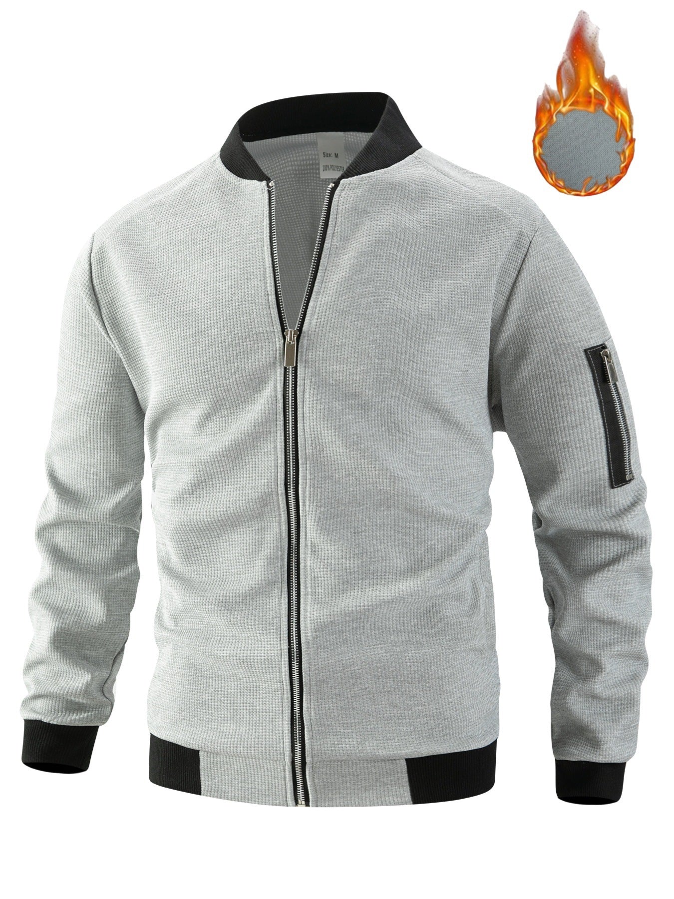 Men's Collar/Cardigan Coat
