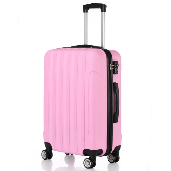 3-in-1 Pink Luggage