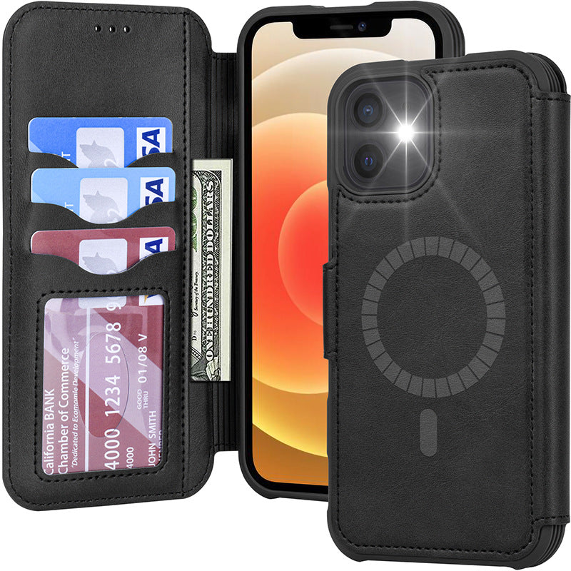 Magnetic Flip Card Phone Case
