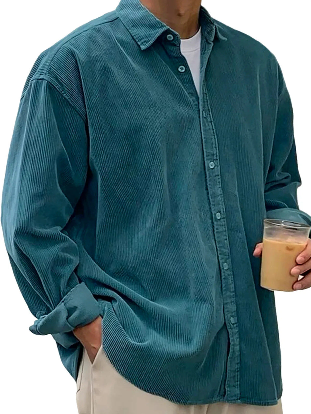 Men's Casual Loose Shirt