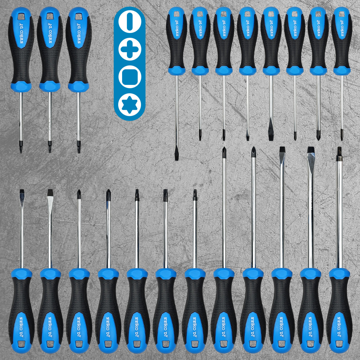 One Hundred-Piece Screwdriver Set