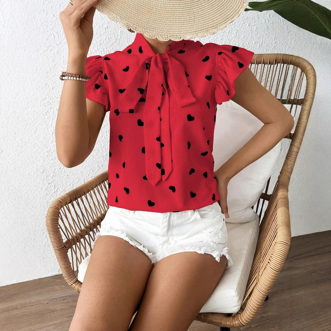 Women's Fashionable Short-Sleeve Top