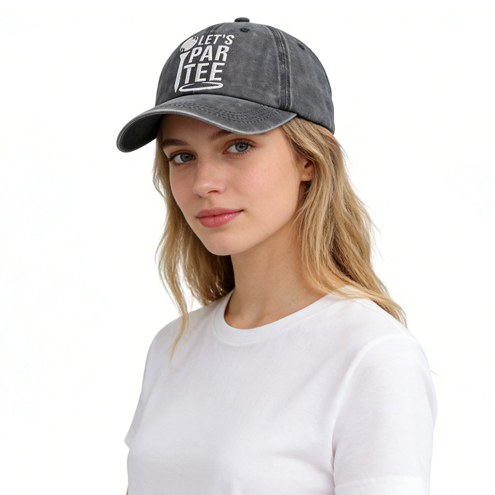 Lets Par Tee Hat