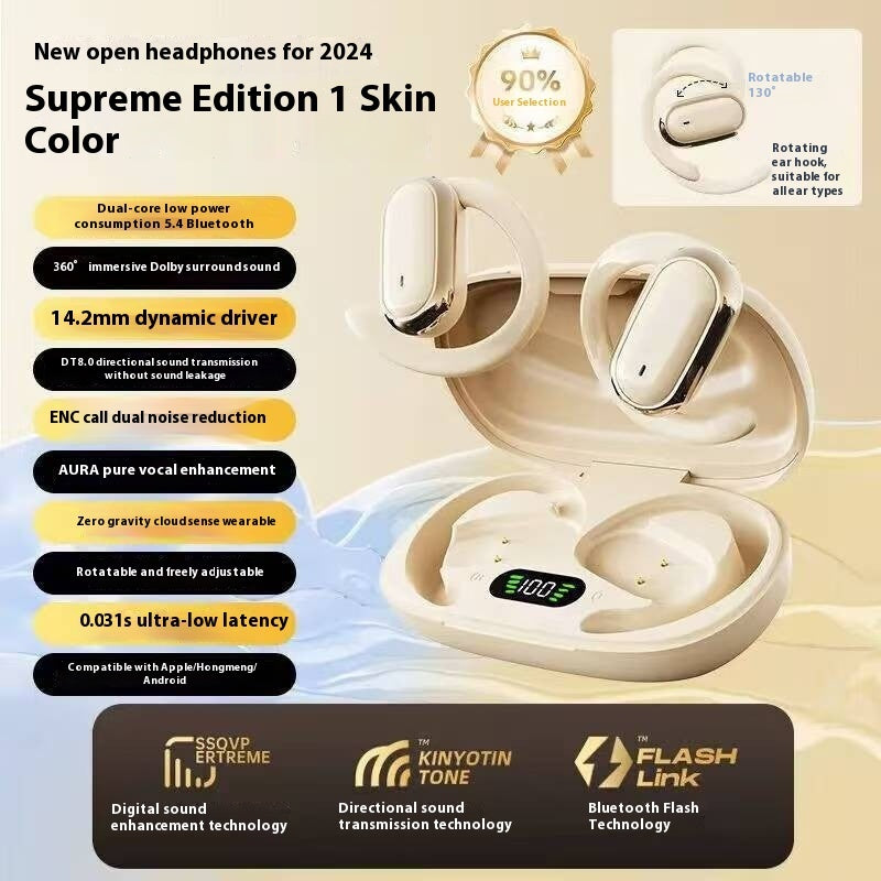 Ear Hook Bone Conduction Wireless Bluetooth Headset