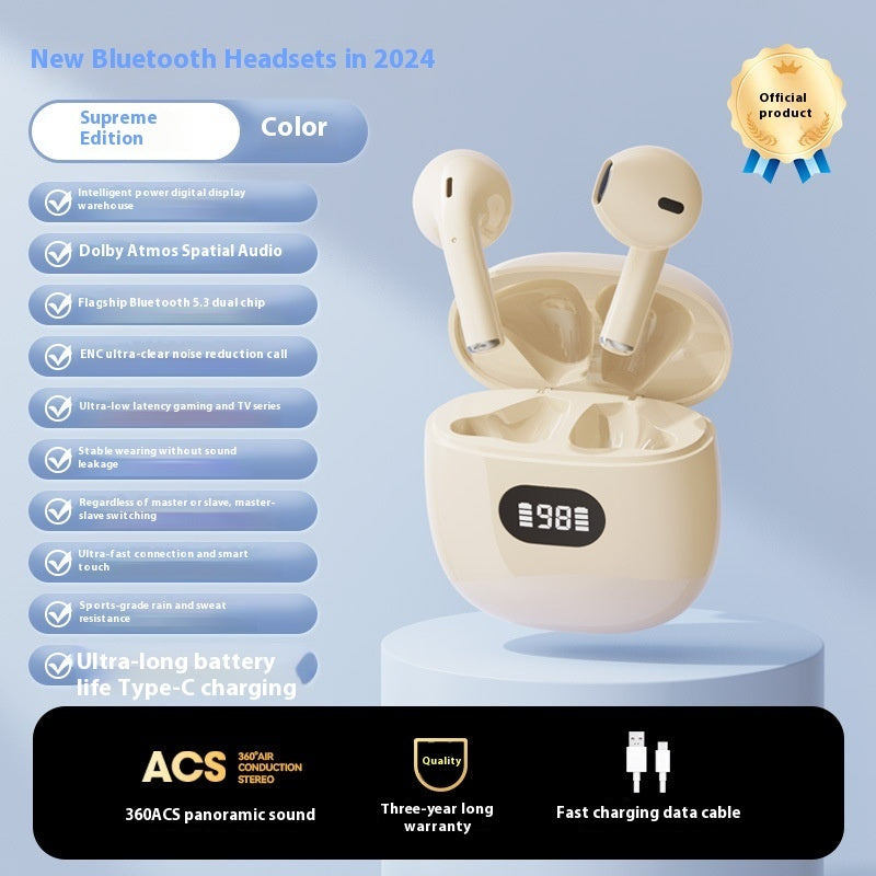 Ear Hook Bone Conduction Wireless Bluetooth Headset