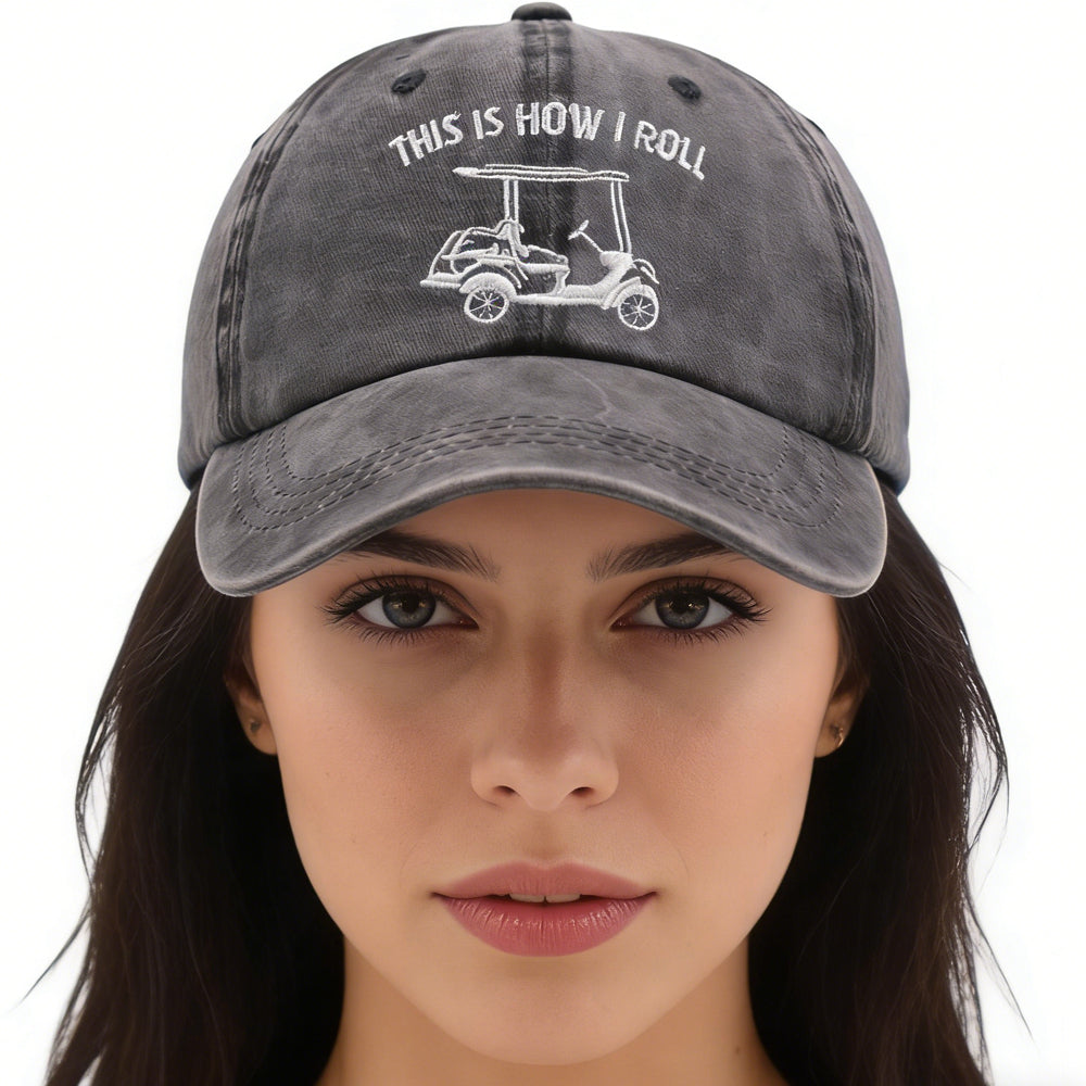 This Is How I Roll Golf Cart Hat